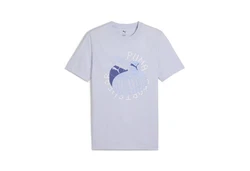 PUMA Graphics Execution T-Shirt Herren Hellblau/Grau/Blau