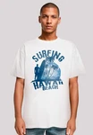 F4NT4STIC T-Shirt Hawaii Surf Beach Summer Hellblau/Beige