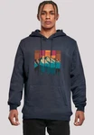 F4NT4STIC Kapuzenpullover Berg Sonnenuntergang Retro 