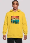 F4NT4STIC Kapuzenpullover Berg Sonnenuntergang Retro 