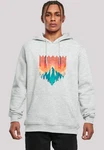 F4NT4STIC Kapuzenpullover Berg Sonnenuntergang Geometrisch 