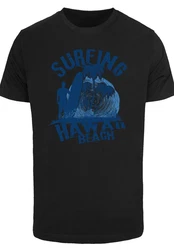 F4NT4STIC T-Shirt Hawaii Surf Beach Summer Premium Qualität Schwarz/Blau