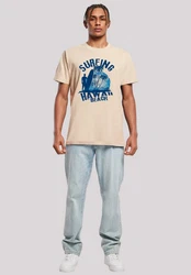 F4NT4STIC T-Shirt Hawaii Surf Beach Summer Premium Qualität Khaki/Beige/Braun/Grau