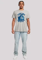 F4NT4STIC T-Shirt Hawaii Surf Beach Summer Premium Qualität Grau