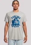 F4NT4STIC T-Shirt Hawaii Surf Beach Summer Premium Qualität Grau