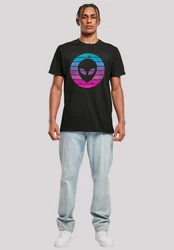 F4NT4STIC T-Shirt Alien Kopf Mischfarben/Schwarz/Grün/Rosa