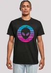 F4NT4STIC T-Shirt Alien Kopf Mischfarben/Schwarz/Grün/Rosa