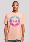 F4NT4STIC T-Shirt Alien Kopf Rosa