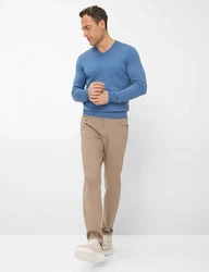 EUREX by BRAX 5-Pocket Hose Style LUKE Beige/Khaki/Braun