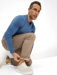 EUREX by BRAX 5-Pocket Hose Style LUKE Beige/Khaki/Braun