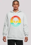 F4NT4STIC Kapuzenpullover Alien Retro Sonnenuntergang 