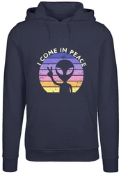 F4NT4STIC Kapuzenpullover Alien Peace Sunset 