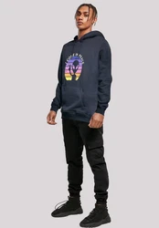 F4NT4STIC Kapuzenpullover Alien Peace Sunset 