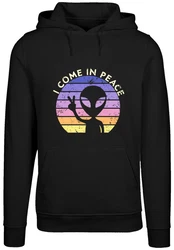 F4NT4STIC Kapuzenpullover Alien Peace Sunset 