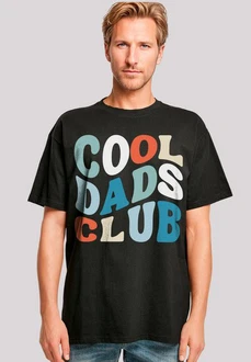 F4NT4STIC T-Shirt Cool Dads Club Schwarz F4NT4STIC T-Shirt Cool Dads Club Schwarz