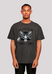 F4NT4STIC T-Shirt Kätzchen You Gotta Be Kitten Me! Grau/Schwarz/Dunkelgrau