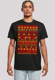 T-Shirt Guns And Roses Christmas Premium Qualitt