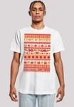 F4NT4STIC T-Shirt Guns And Roses Rot/Weiß/Beige