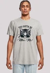 F4NT4STIC T-Shirt Kätzchen You Gotta Be Kitten Me! Grau