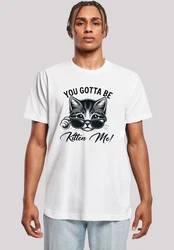 F4NT4STIC T-Shirt Kätzchen You Gotta Be Kitten Me! Grau/Weiß/Rot/Braun/Creme