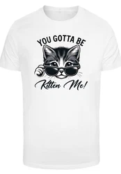 F4NT4STIC T-Shirt Kätzchen You Gotta Be Kitten Me! Grau/Weiß/Rot/Braun/Creme
