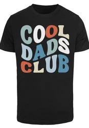 F4NT4STIC T-Shirt Cool Dads Club Trendiges Vatertagsmotiv (Dads) Schwarz