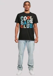 F4NT4STIC T-Shirt Cool Dads Club Trendiges Vatertagsmotiv (Dads) Schwarz