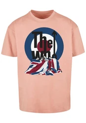 F4NT4STIC T-Shirt The Who Flag Blanket Khaki/Rosa/Beige/Braun