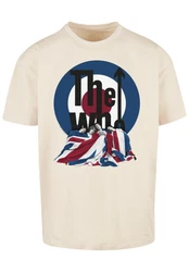 F4NT4STIC T-Shirt The Who Flag Blanket Creme/Weiß/Khaki/Beige/Dunkelblau/Grau