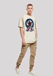 F4NT4STIC T-Shirt The Who Flag Blanket Creme/Weiß/Khaki/Beige/Dunkelblau/Grau