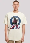 F4NT4STIC T-Shirt The Who Flag Blanket Creme/Weiß/Khaki/Beige/Dunkelblau/Grau