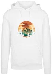 F4NT4STIC Kapuzenpullover Sonnenuntergang Berglandschaft 