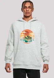 F4NT4STIC Kapuzenpullover Sonnenuntergang Berglandschaft 