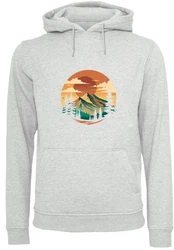 F4NT4STIC Kapuzenpullover Sonnenuntergang Berglandschaft 