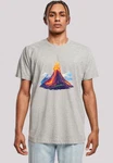 F4NT4STIC T-Shirt Vulkanausbruch Rot