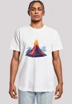 F4NT4STIC T-Shirt Vulkanausbruch Rot
