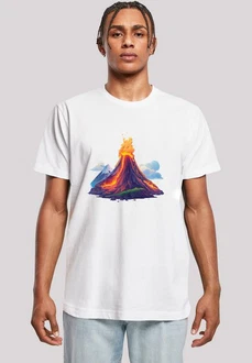 F4NT4STIC T-Shirt Vulkanausbruch F4NT4STIC T-Shirt Vulkanausbruch