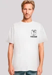 F4NT4STIC T-Shirt Wise Dad Vatertag Weiß/Grau/Creme