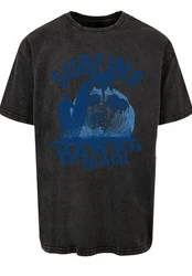 F4NT4STIC T-Shirt Hawaii Surf Beach Summer Premium Qualität Gelb/Orange/Braun/Dunkelgrau