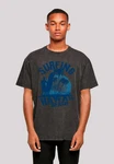 F4NT4STIC T-Shirt Hawaii Surf Beach Summer Premium Qualität Gelb/Orange/Braun/Dunkelgrau