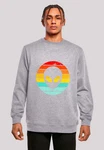 F4NT4STIC Sweatshirt Alien Retro Sonnenuntergang 
