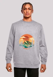 F4NT4STIC Sweatshirt Sonnenuntergang Berglandschaft 