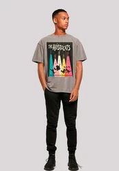F4NT4STIC T-Shirt Aristocats kommen mit den Katzen Grau/Hellgrau/Mischfarben/Dunkelgrau/Beige
