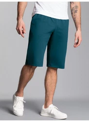 Trigema Jerseyhose Bermuda Style Türkis/Grün/Dunkelgrün