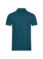 Trigema Poloshirt aus Single-Jersey Türkis/Dunkelgrün/Blau/Grün