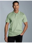 Trigema Poloshirt aus Single-Jersey Hellgrün/Türkis/Grün