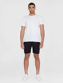 KnowledgeCotton Apparel Chinohose Chuck Regular Linen Shorts