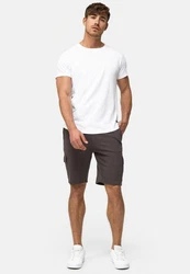 Indicode Sweatshorts White Rock Weiß