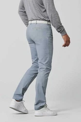 MEYER Chinohose Bonn Blau/Hellblau/Grau
