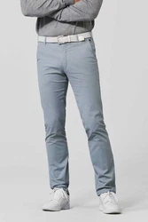 MEYER Chinohose Bonn Blau/Hellblau/Grau